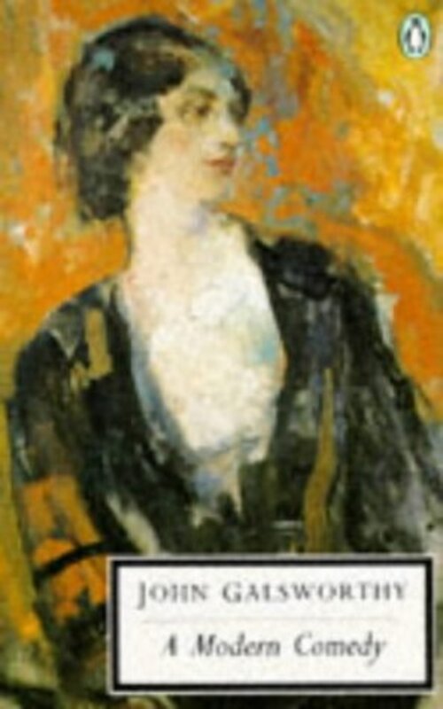 Book cover for "A Modern Comedy" by John Galsworthy