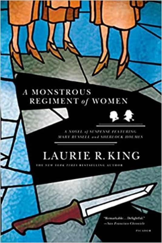Book cover for "A Monstrous Regiment of Women" by Laurie R King