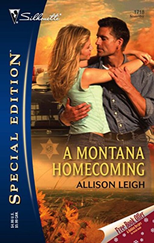 Book cover for "A Montana Homecoming" by Allison Leigh