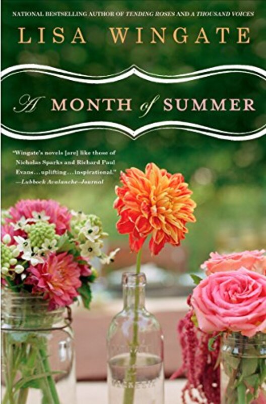 Book cover for "A Month of Summer" by Lisa Wingate