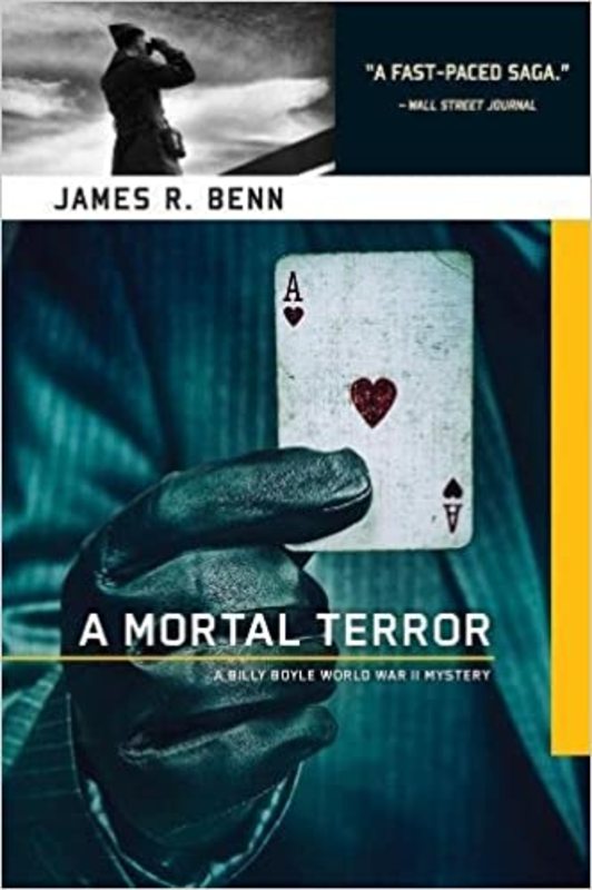 Book cover for "A Mortal Terror" by James R. Benn