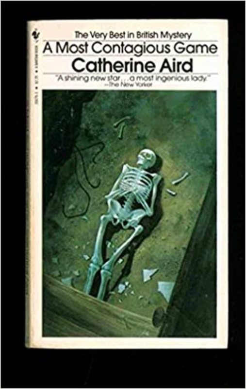 Book cover for "A Most Contagious Game" by Catherine Aird