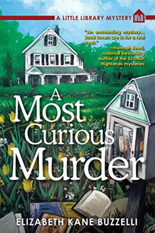 Book cover for "A Most Curious Murder" by Elizabeth Kane Buzzelli