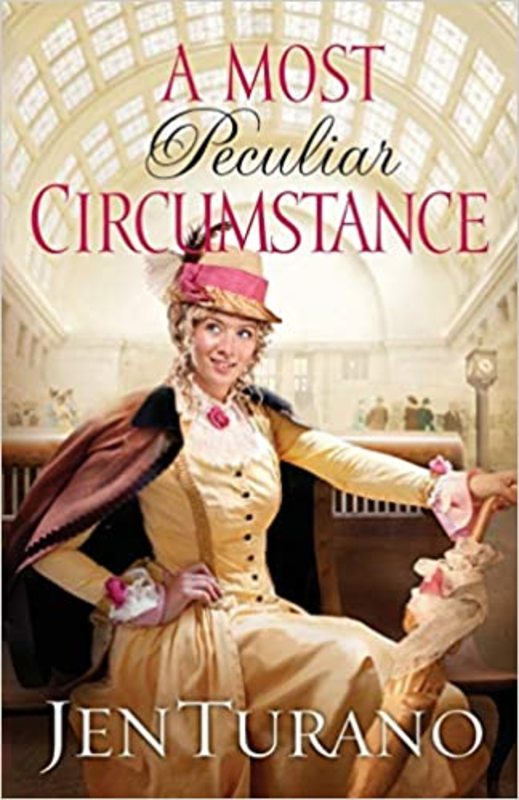 Book cover for "A Most Peculiar Circumstance" by Jen Turano