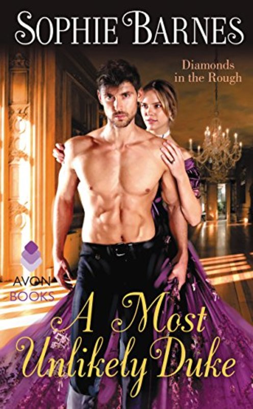 Book cover for "A Most Unlikely Duke" by Sophie Barnes