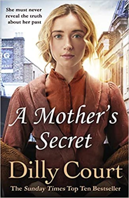 Book cover for "A Mother's Secret" by Dilly Court