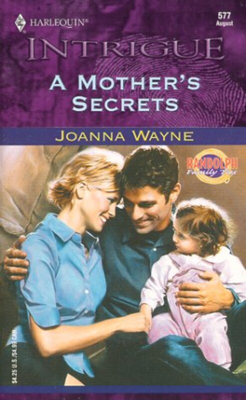 Book cover for "A Mother's Secrets" by Joanna Wayne