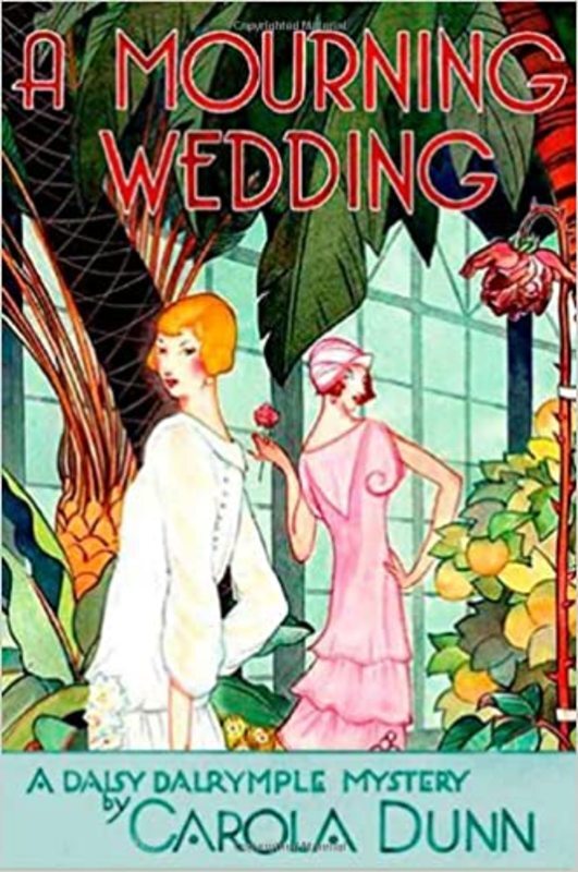 Book cover for "A Mourning Wedding" by Carola Dunn