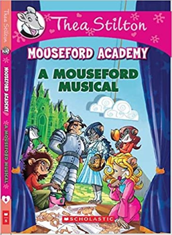Book cover for "A Mouseford Musical" by Thea Stilton