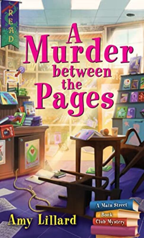 Book cover for "A Murder Between the Pages" by Amy Lillard