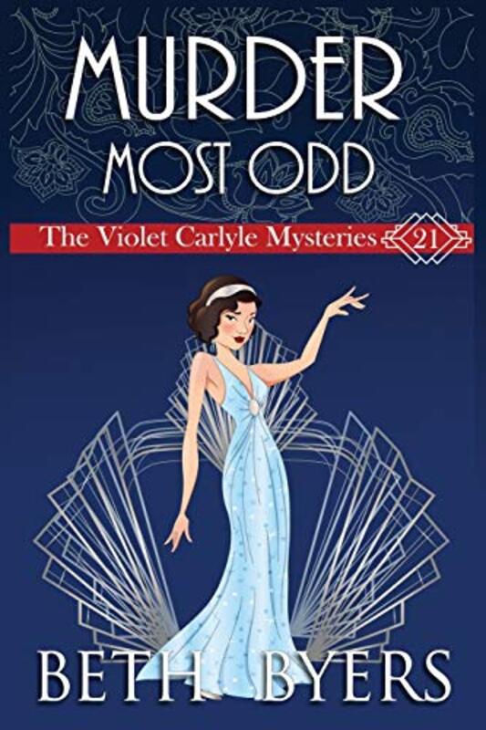 Book cover for "A Murder Most Odd" by Beth Byers