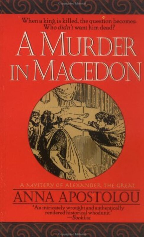 Book cover for "A Murder in Macedon" by Paul Doherty