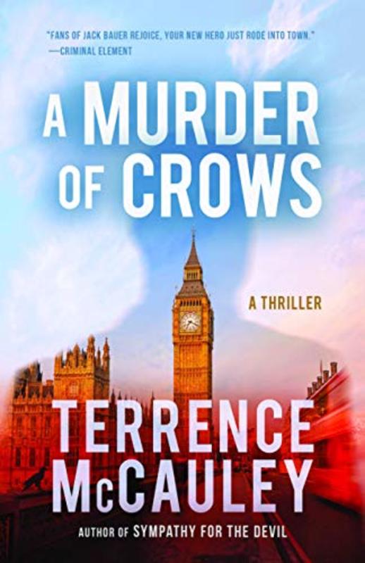 Book cover for "A Murder of Crows" by Terrence McCauley