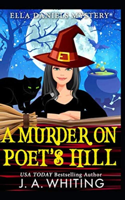 Book cover for "A Murder on Poet's Hill" by J A Whiting