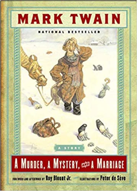 Book cover for "A Murder, a Mystery and a Marriage"