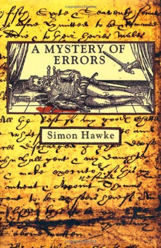 Book cover for "A Mystery Of Errors" by Simon Hawke