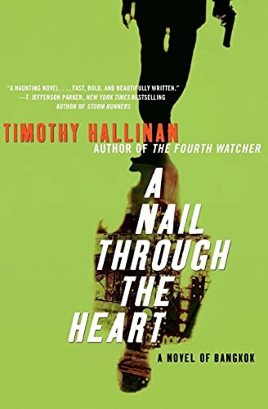 Book cover for "A Nail Through the Heart" by Timothy Hallinan