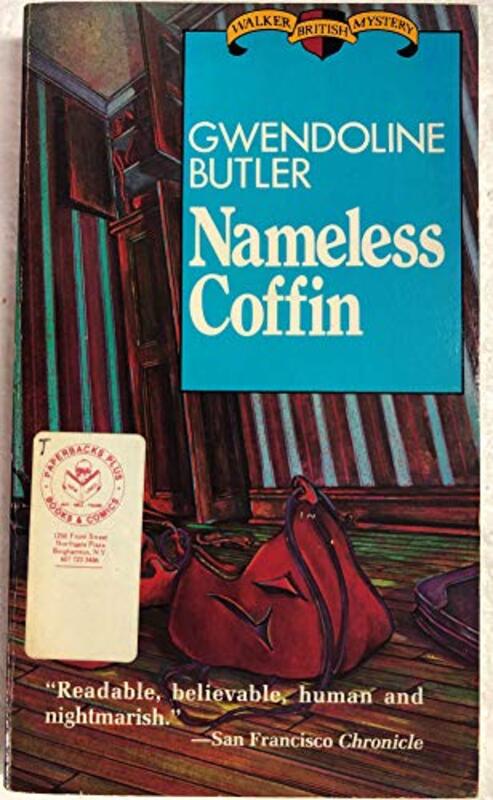 Book cover for "A Nameless Coffin" by Gwendoline Butler