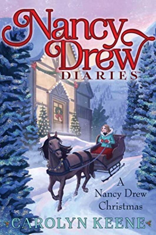 Book cover for "A Nancy Drew Christmas" by Mildred A Wirt