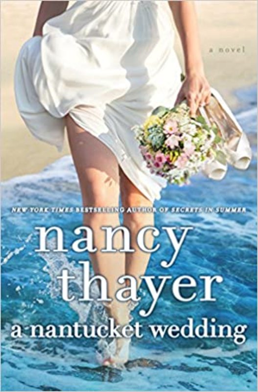 Book cover for "A Nantucket Wedding" by Nancy Thayer