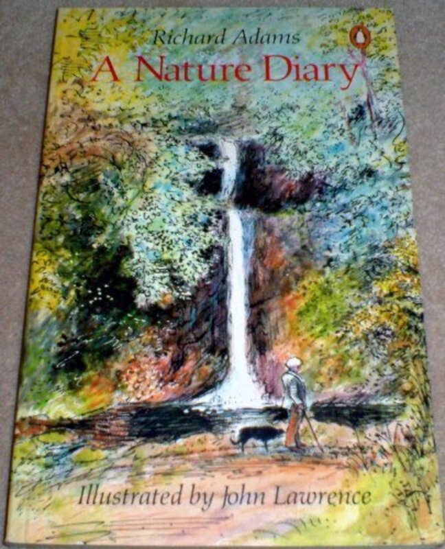 Book cover for "A Nature Diary" by Richard Adams