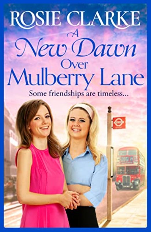 Book cover for "A New Dawn on Mulberry Lane" by Rosie Clarke