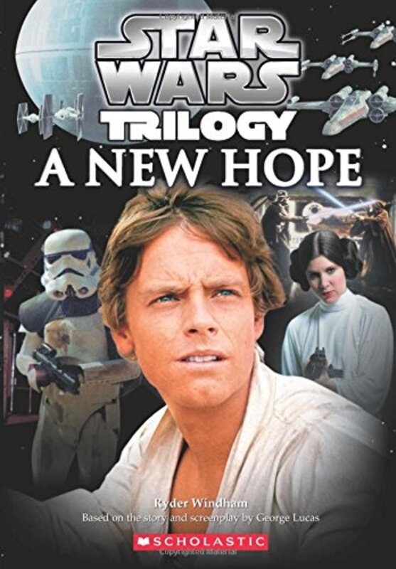 Book cover for "A New Hope Novelization" by Troy Denning