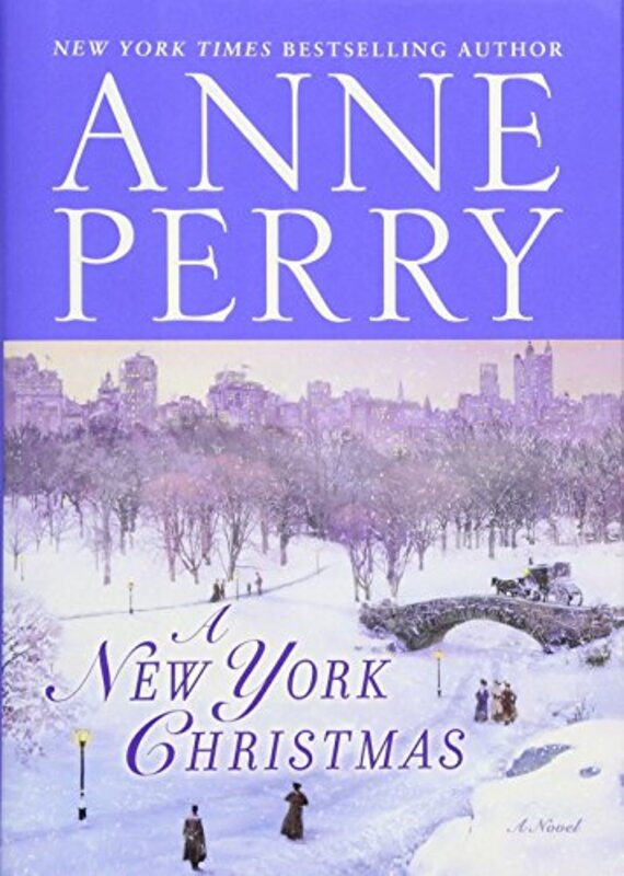 Book cover for "A New York Christmas" by Anne Perry