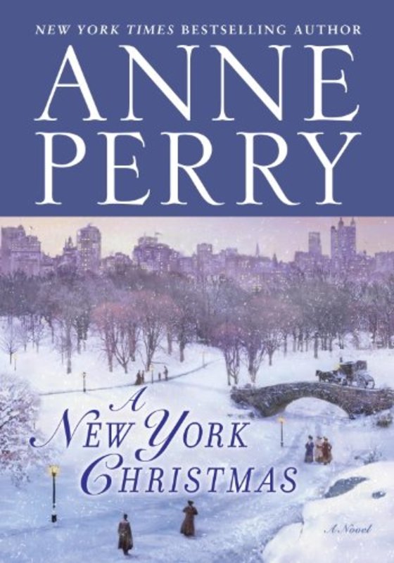 Book cover for "A New York Christmas" by Anne Perry