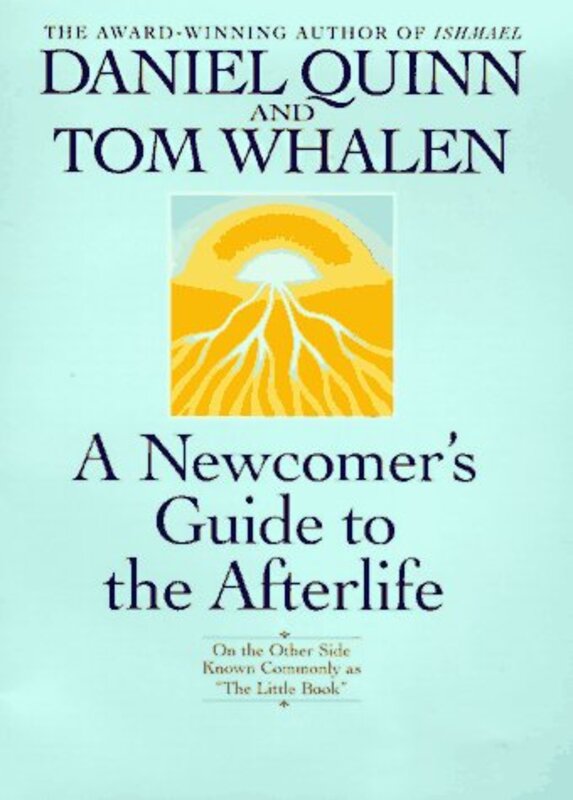 Book cover for "A Newcomer's Guide to the Afterlife" by Daniel Quinn