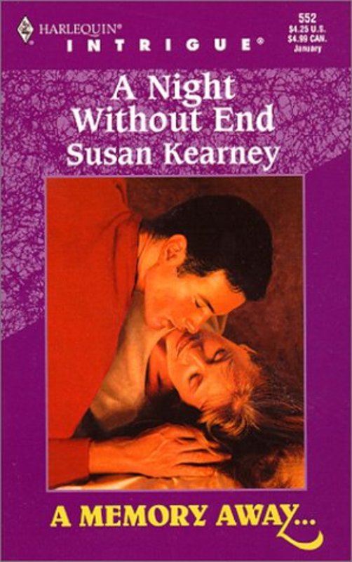 Book cover for "A Night Without End" by Susan Kearney