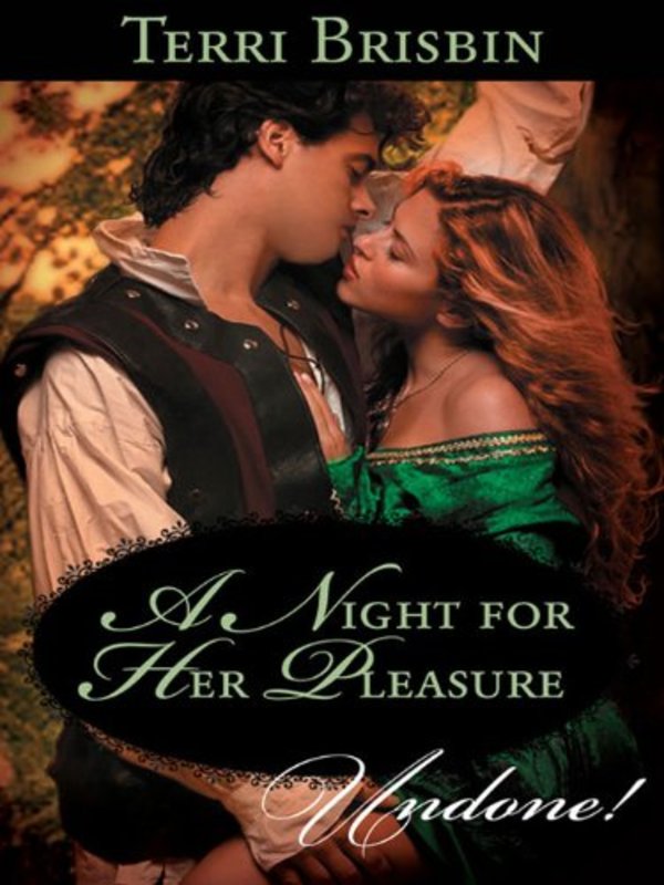 Book cover for "A Night for Her Pleasure" by Terri Brisbin