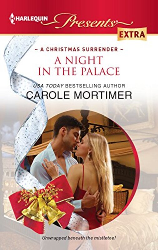 Book cover for "A Night in the Palace" by Carole Mortimer