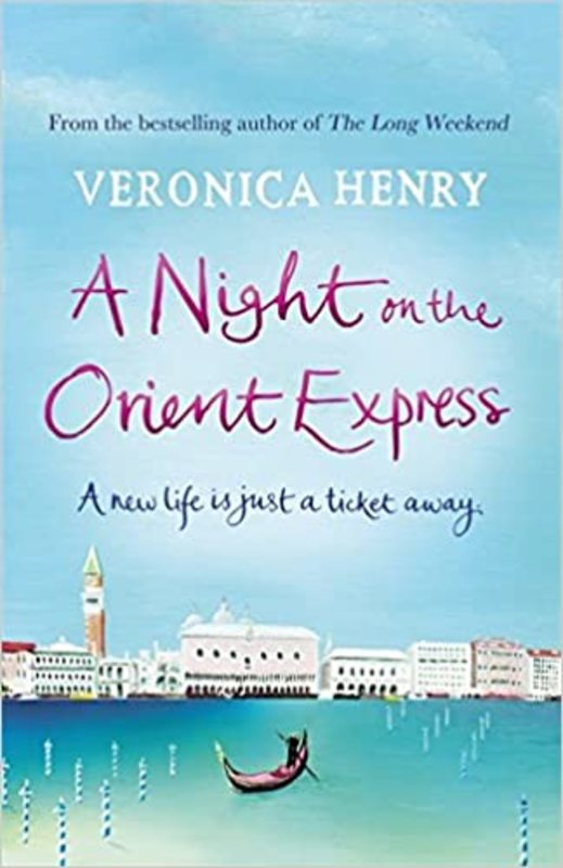 Book cover for "A Night on the Orient Express" by Veronica Henry