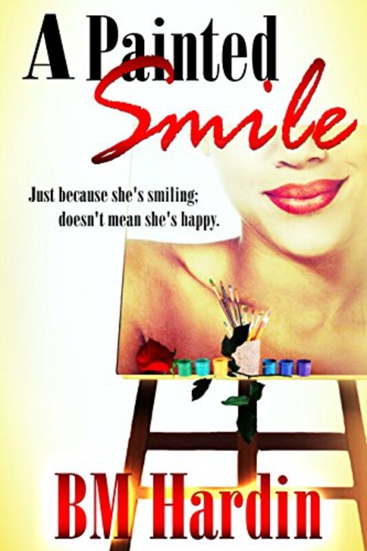 Book cover for "A Painted Smile" by BM Hardin