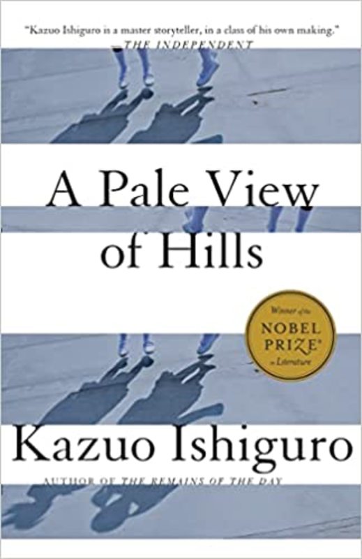 Book cover for "A Pale View of Hills" by Kazuo Ishiguro