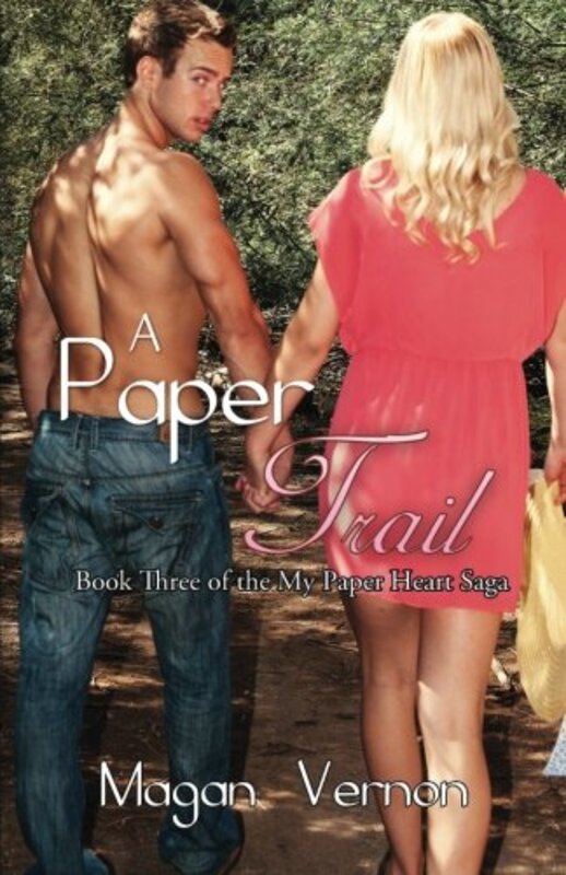Book cover for "A Paper Trail" by Magan Vernon