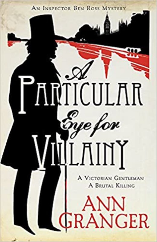 Book cover for "A Particular Eye for Villainy" by Ann Granger