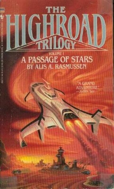 Book cover for "A Passage of Stars" by Kate Elliott