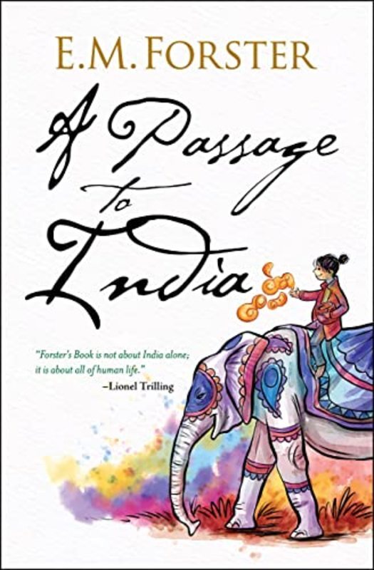 Book cover for "A Passage to India" by E.M. Forster