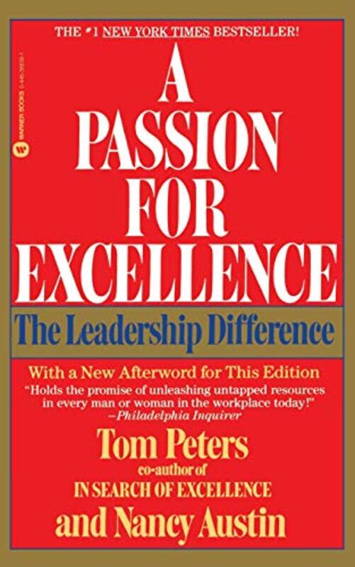 Book cover for "A Passion for Excellence"
