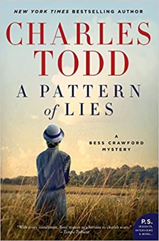 Book cover for "A Pattern of Lies" by Charles Todd