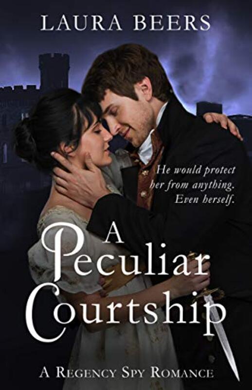 Book cover for "A Peculiar Courtship" by Laura Beers
