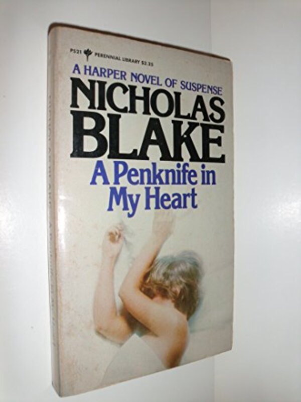 Book cover for "A Penknife in My Heart" by Nicholas Blake