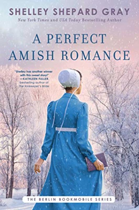 Book cover for "A Perfect Amish Romance" by Shelley Shepard Gray