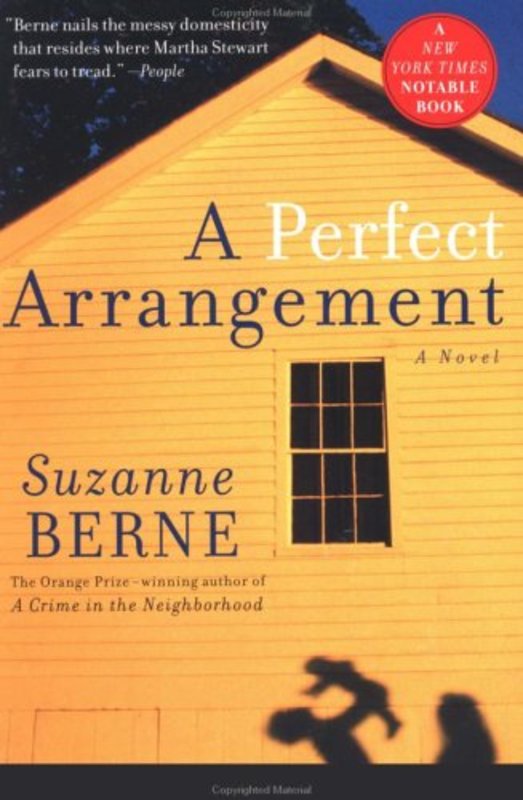 Book cover for "A Perfect Arrangement" by Suzanne Berne