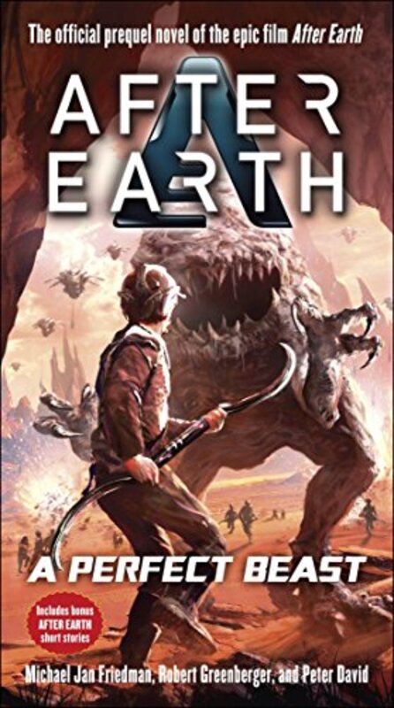 Book cover for "A Perfect Beast-After Earth" by Peter David