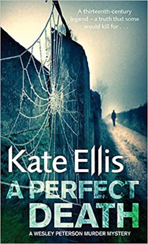 Book cover for "A Perfect Death" by Kate Ellis
