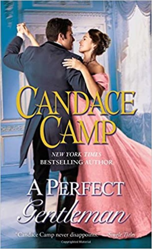Book cover for "A Perfect Gentleman" by Candace Camp