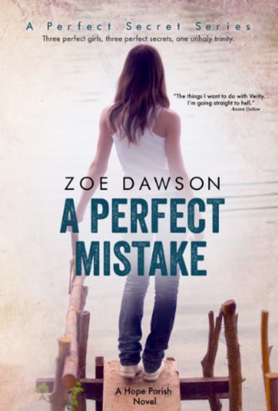 Book cover for "A Perfect Mistake" by Zoe Dawson
